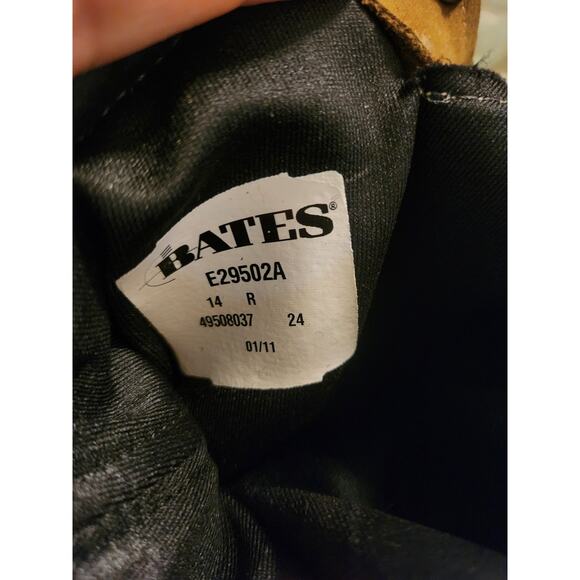 Bates USMC RAT Boots - Tan Leather & Nylon, Size 14 R - Brand New, Unworn 1/2011 - Picture 5 of 5